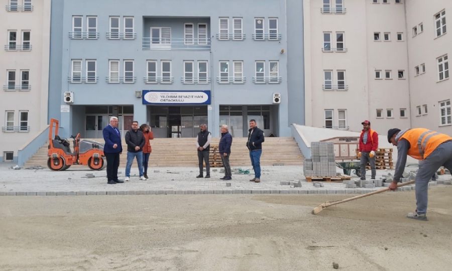 Ergene Belediyesinden okullara destek