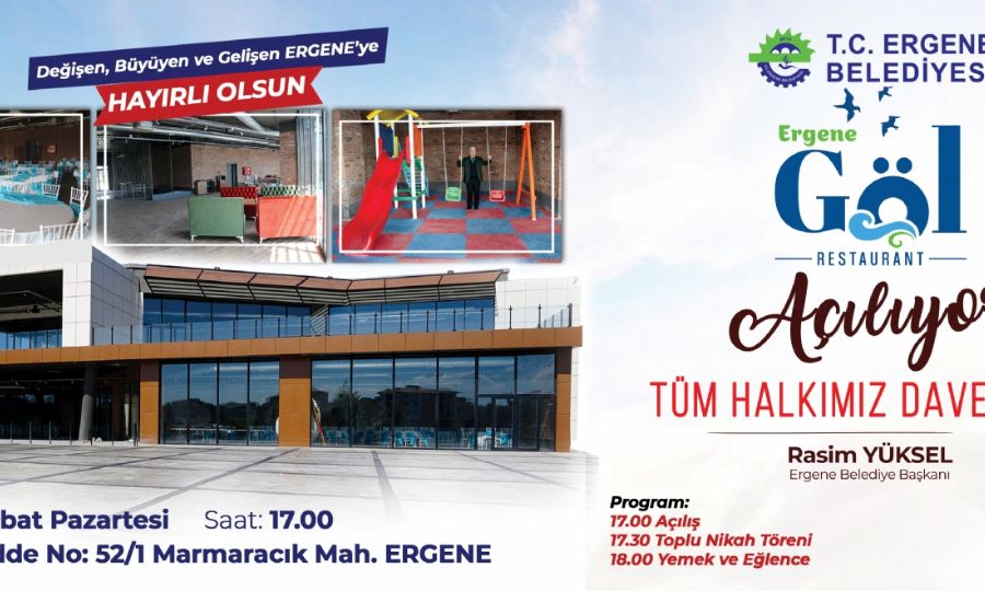 Ergene Marmarack Gl Restoran 14 ubatta alyor