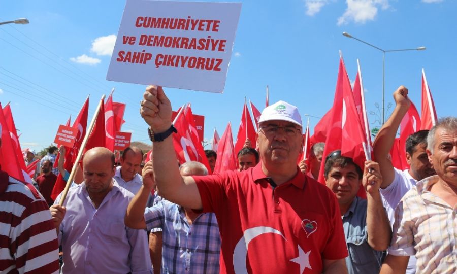 Ergene�de Demokrasi Y�r�y��� Yap�ld�