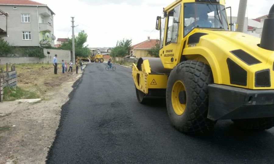 Ergenede Yol almalar Devam Ediyor