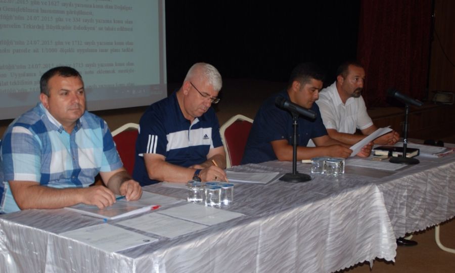Belediye Meclisinin Austos Ay Meclis Toplants Yapld