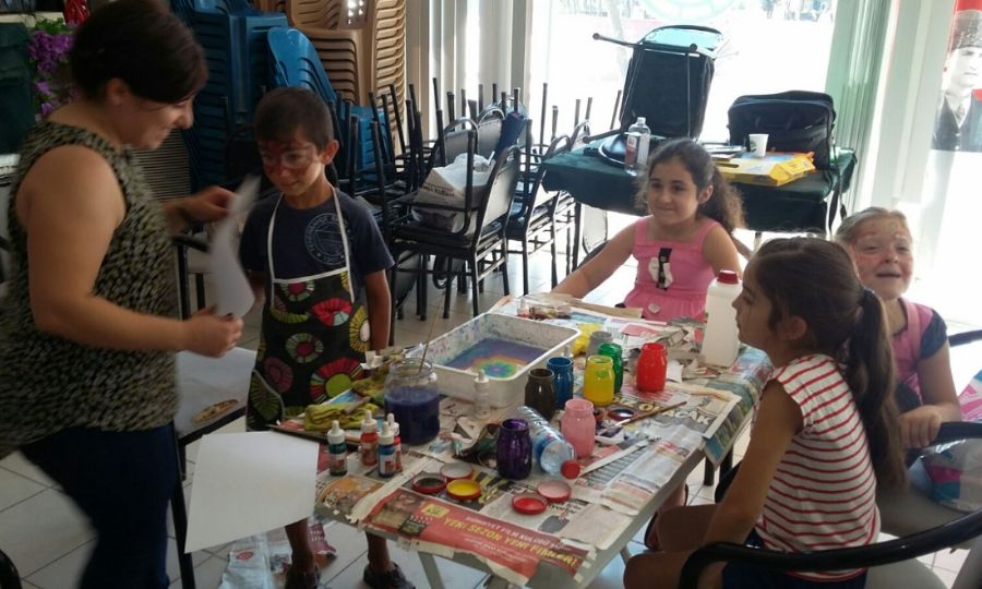 Ergenede Yaz Okulu Kurslar Devam Ediyor