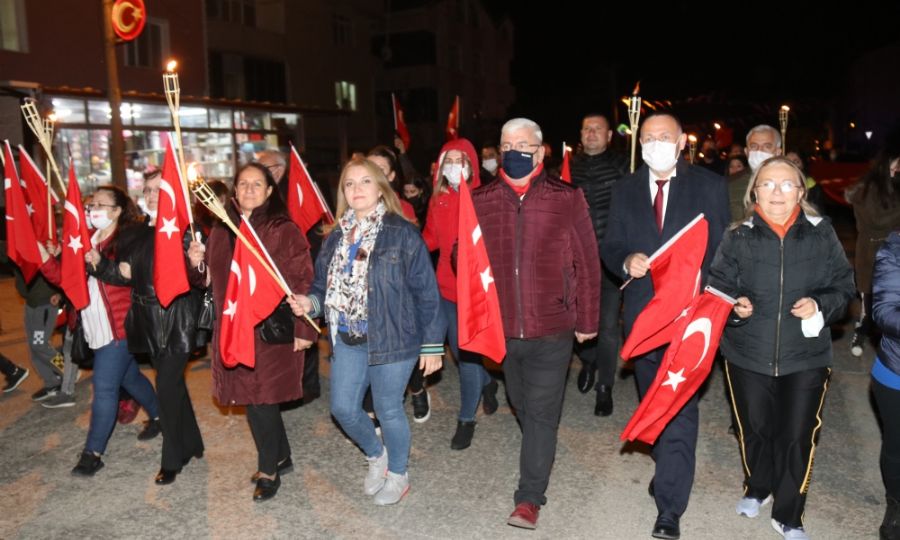 Ergene�de Bayram Co�kusu Fener Alay� �le Ta�land�r�ld�