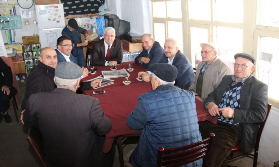 Bakan Yksel Mahalle Ziyaretlerinde Bulundu