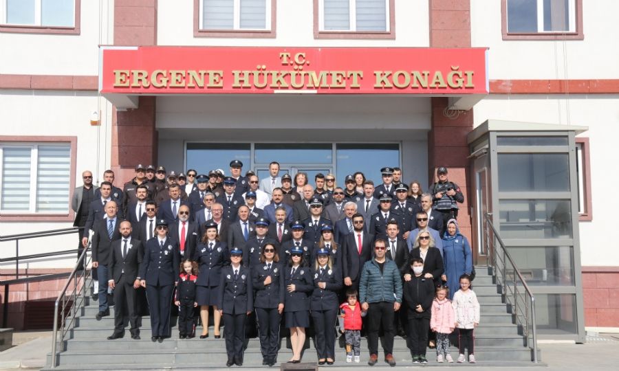 Ergene�de Polis Te�kilat�n�n 177. Kurulu� Y�l D�n�m� Kutland�