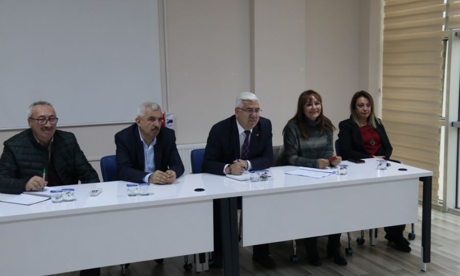 Bakan Yksel Muhtarlar le Deerlendirme Toplants Yapt