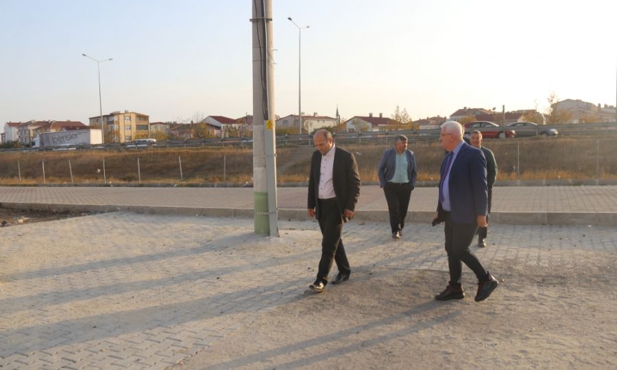Ergene Belediye Bakan Rasim Yksel Cumhuriyet Mahallesinede Mjdeyi Verdi