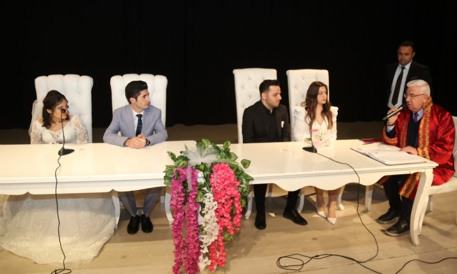 Ergene Belediyesi Toplu Nikah Programn Gerekletirdi