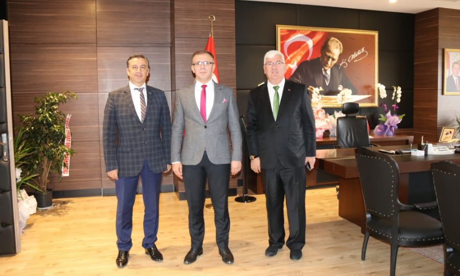 Ba�kan Y�ksel Kaymakam Sar�l��y� Ziyaret Etti