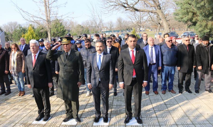 Ergene�de 18 Mart �ehitleri Anma ve �anakkale Zaferinin 105. Y�ld�n�m� Anma Program� D�zenlendi