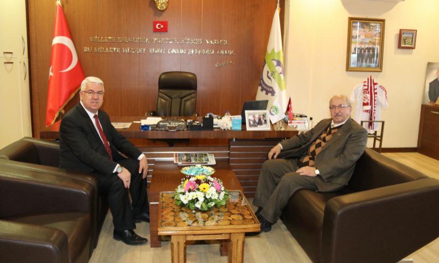 Ba�kan Albayrak Ba�kan Y�ksel�i Makam�nda Ziyaret Etti