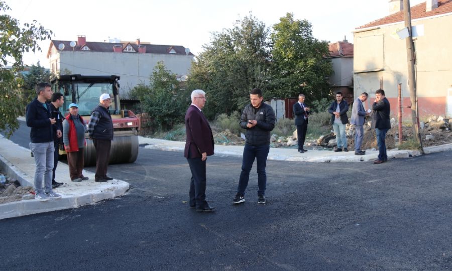 Bakan Yksel Asfalt almalarn Yerinde nceledi