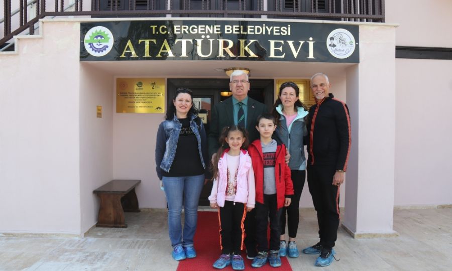 Ergene Belediyesi Atatrk Evi ve Mzesine Trkiyenin Her Yerinden Ziyarete Geliyorlar