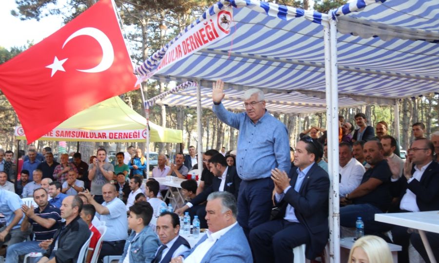 Ergene Belediye Bakan Rasim Yksel Ergene Samsunlular Dernei Pikniine Katld