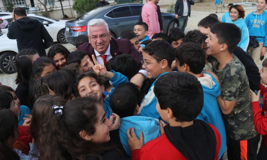renciler Ergene Belediye Bakan Rasim Yksele Sevgi Gsterisinde Bulundu