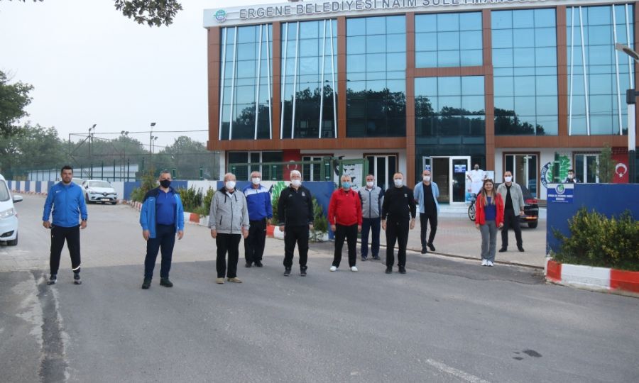 Bakan Yksel ve Bakan Albayrak Birlikte Sabah Sporu Yapt