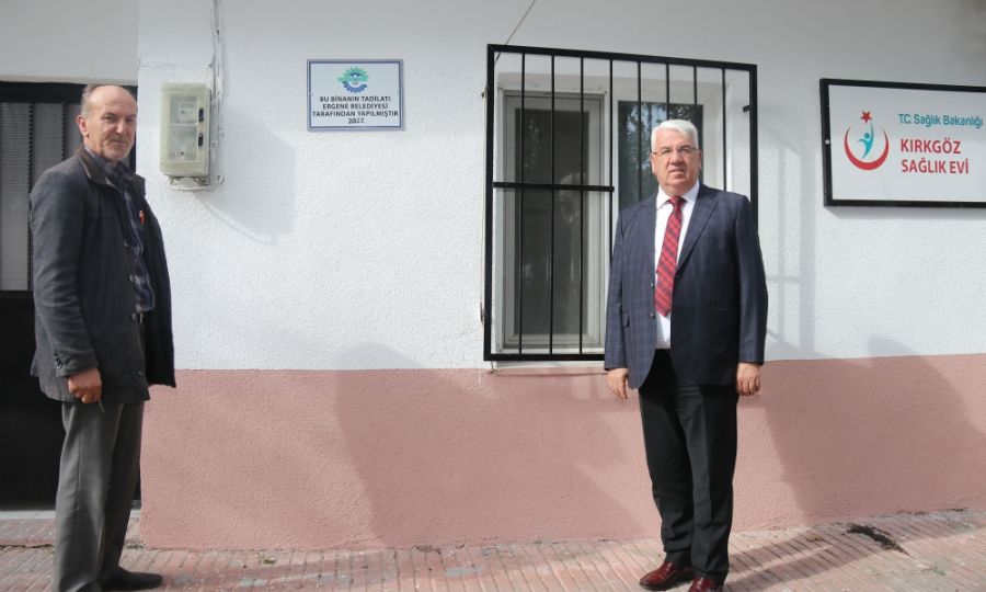 Ergene Belediye Bakan Rasim Yksel Yenilenen Salk Ocanda ncelemelerde Bulundu