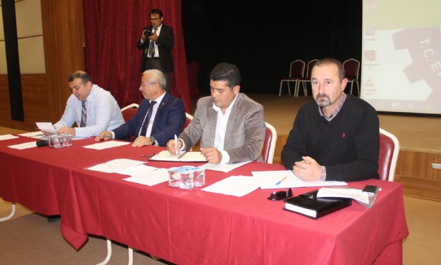 Ergene Belediye Meclisinin Kasm Ay Olaan Toplants Yapld