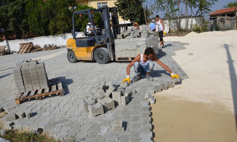 Ergene’nin Yulaflı Mahallesinde Yol Çalışmaları Başladı