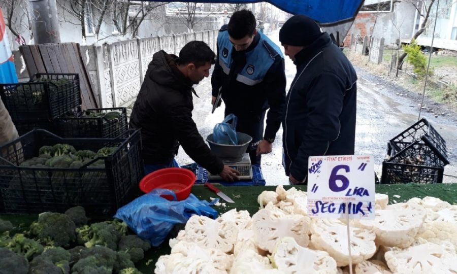 Ergene Belediyesi Zabta Ekipleri Denetimlerini Srdryor