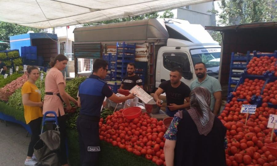 Ergene Belediyesi Zabta Ekiplerimiz Pazar Denetimlerinde Bulundu