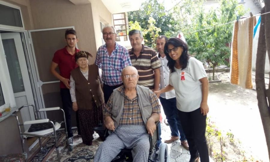 Ergene Bir Engelli Vatandaşa Daha Akülü Araç Hediye Edildi