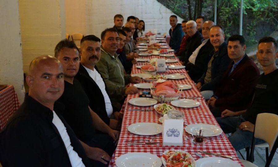 Ergene Zabıtası Yemekte Buluştu