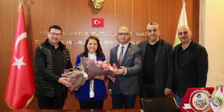 Sayn Bahekimimizden Sayn Bakanmza Ziyaret