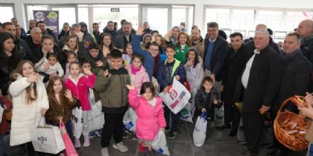 ERGENE�M�ZDE GELENEKSEL BAYRAMLA�MA CO�KUSU YA�ANDI