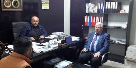 Belediye Ba�kan� Rasim Y�ksel�den Dernek Ziyareti