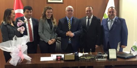 CHP Tekirda Milletvekili Aday Aday Arzu Mandal Sucudan Bakan Yksele Ziyaret