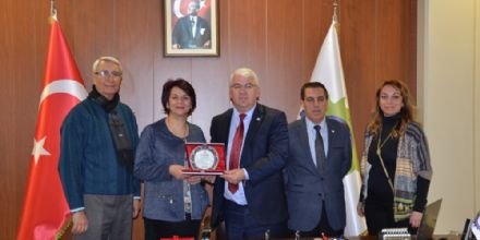 orlu Kzlay ubesinden Bakan Yksele Ziyaret