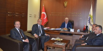 TESKİ GENEL MÜDÜRLÜĞÜ’NDEN BAŞKAN YÜKSEL’E ZİYARET