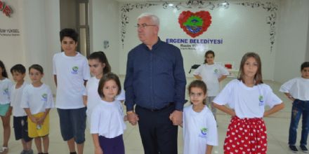 Ergenede Halk Oyunlar Yaz Okulu Devam Ediyor
