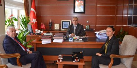 Bakan Ykselden orlu Kaymakam Levent Kla Ziyaret