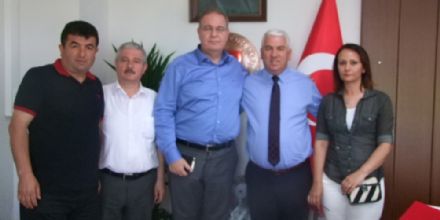 ZTRAK TAN ERGENE BELEDYESNE ZYARET