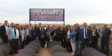 Ergene Belediyesi 3. Lavanta Tarla Gnleri enlii Dzenledi