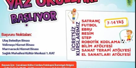 Ergene Belediyesinin Yaz Okulu Kurs Kaytlar Balad