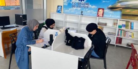 Ergene Belediyesinin Ktphanesine lgi Gnden Gne Artyor