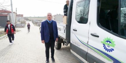 Ergene Belediyesi�nden vatanda�lara erzak deste�i