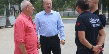 Ergene Belediyesi leye tfaiye stasyonu Kazandryor