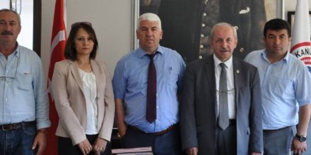 BAKANIMIZ BYKEHR BELEDYE BAKANI KADR ALBAYRAKI ZYARET ETT