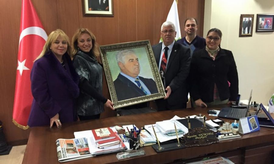 orlu Kltr ve Sanat Derneinden Bakan Yksele Ziyaret