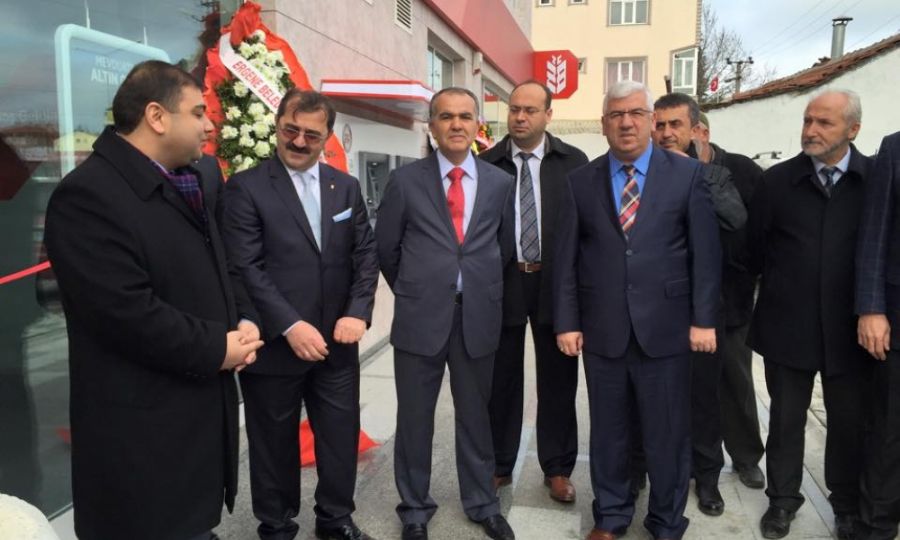 Bakan Yksel, Ziraat Bankasnn ube Alna Katld