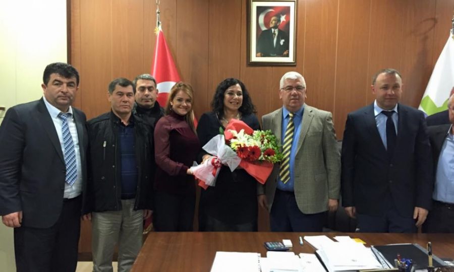 Tekirda� Milletvekili Candan Y�ceer, Ba�kan Y�ksel�i Makam�nda Ziyaret Etti