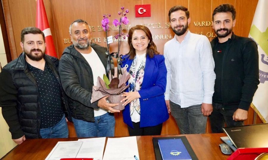Ergene Erzurumlular Derneinden Sayn Bakanmza Ziyaret