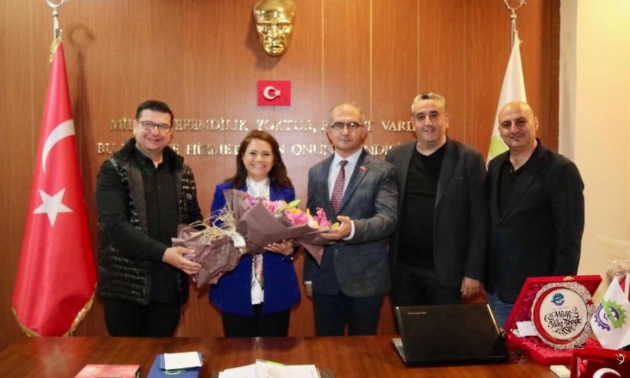 Sayn Bahekimimizden Sayn Bakanmza Ziyaret