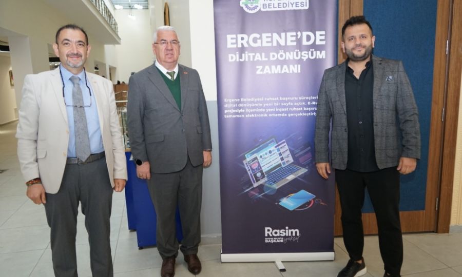 Ergene Belediyesinden bir ilk daha  e- ruhsat blgede ilk kez Ergene Belediyesinde
