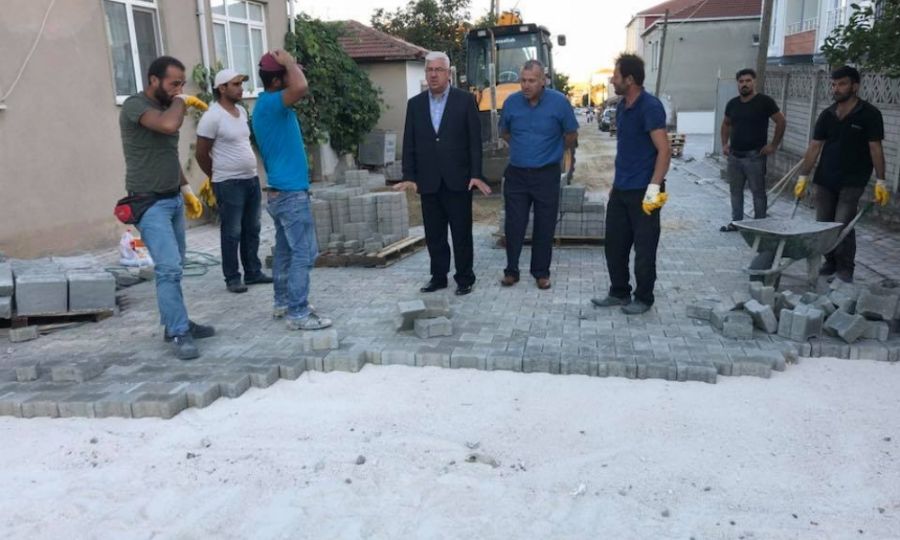 Bakan Yksel Marmarack Mahallesindeki almalar nceledi