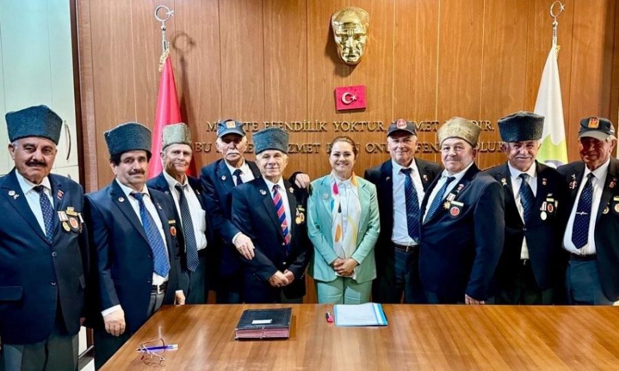 Kymetli Gazilerimizden Sayn Bakanmza Ziyaret
